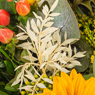 Premiumstrauß Herbstschönheit mit Premiumvase & Ferrero Raffaello