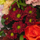 Premiumstrauß Leuchtfeuer mit Premiumvase & Ferrero Raffaello