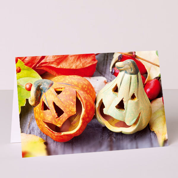 Greeting Card Pumpkin