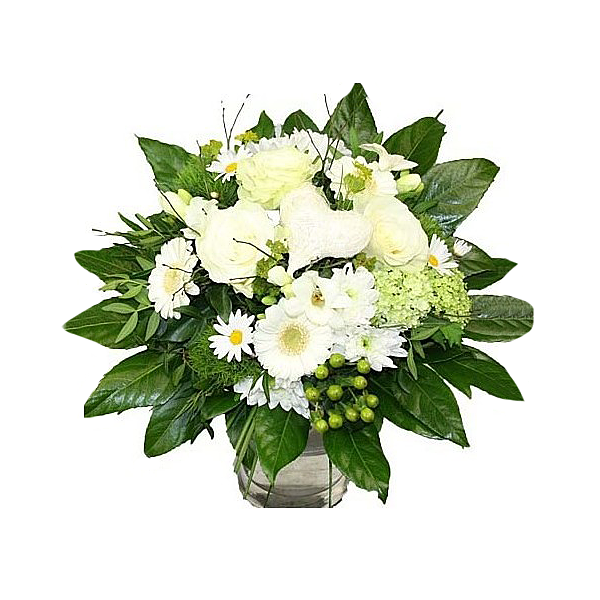 Flower Bouquet Weiße Perle