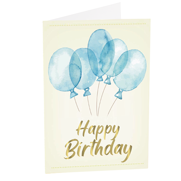 Motivkarte "Happy Birthday"