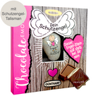 Schutzengel-Schokoladen-Täfelchen mit Talisman