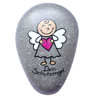 Schutzengel-Schokoladen-Täfelchen mit Talisman
