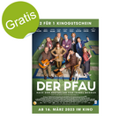 Kino-Gutschein: 2 für 1