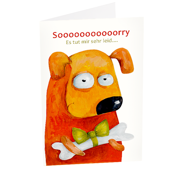 Motivkarte "Sooooooooooorry.."