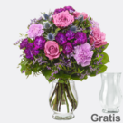 Blumenstrauß Herbstzauber mit Vase