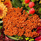 Blumenstrauß Herbsterwachen mit Vase & 2 Ferrero Rocher