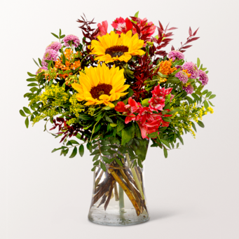 Flower Mix Full of Joy with Teaballs & 3 Ferrero Giotto