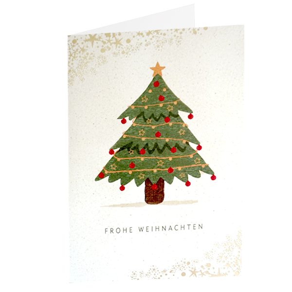 Motivkarte "Frohe Weihnachten"