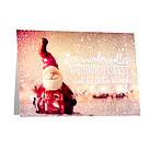 Motivkarte "Ein wundervolles Weihnachtsfest und die besten Wünsche für das neue Jahr"