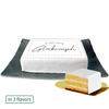 Biscuit Cake „Herzlichen Glückwunsch“