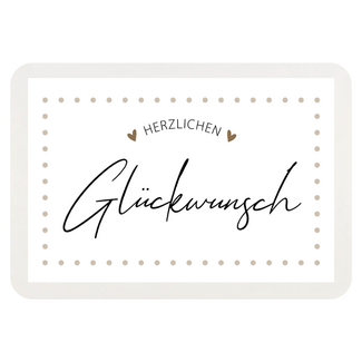 Biscuit Cake „Herzlichen Glückwunsch“