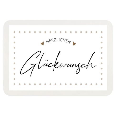 Biscuit Cake „Herzlichen Glückwunsch“