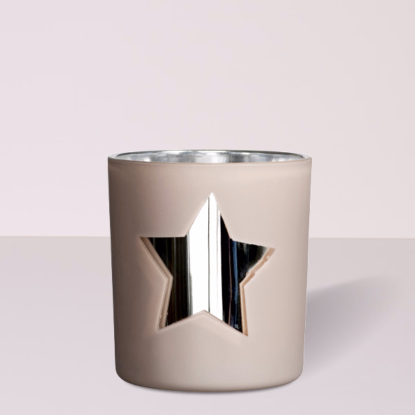 Glas Teelichthalter