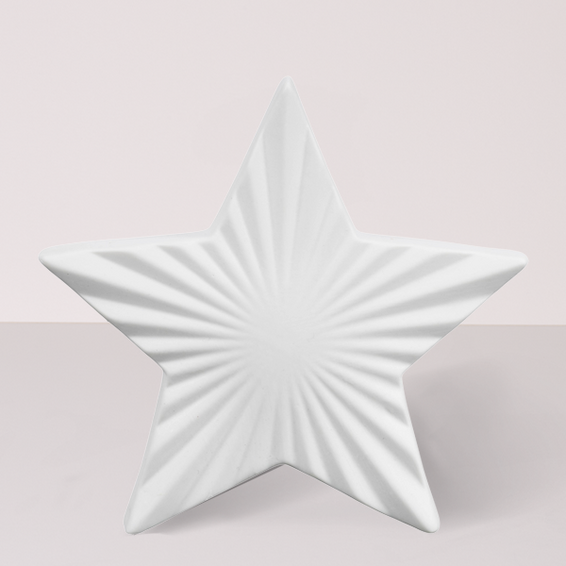 Keramik Deko-Stern (14 cm)