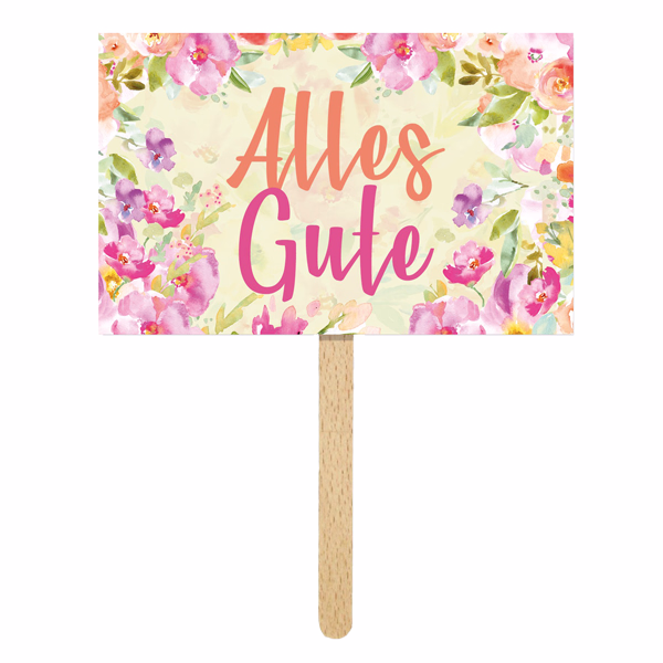 Cake Card "All the best"