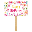 Cake Card "Happy Birthday"
