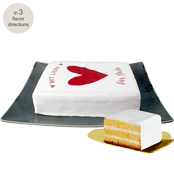 Biscuit Cake „Mit Liebe für Dich“