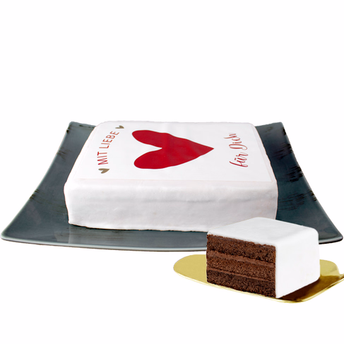 Biscuit Cake „Mit Liebe für Dich“