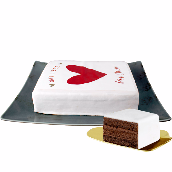 Biscuit Cake „Mit Liebe für Dich“