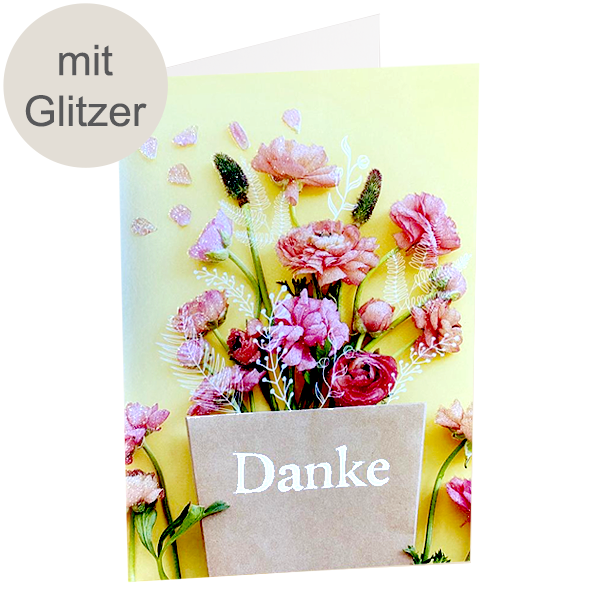 Motivkarte "Danke"