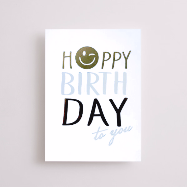 Greeting card  „Happy Birthday to you“