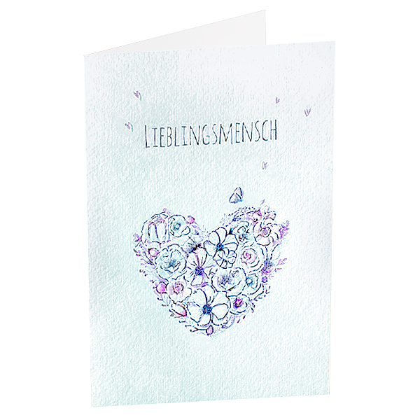 Greeting card "Lieblingsmensch"