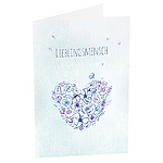 Greeting card "Lieblingsmensch"