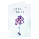 Motivkarte "Für Dich alles Liebe"