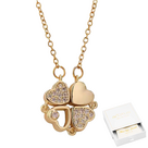 "cloverleaf " necklace