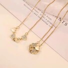 "cloverleaf " necklace