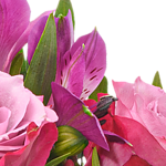 Blumenstrauß Frühlingsblüte mit Vase & 2 Ferrero Rocher
