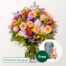 Premium Bouquet Blütensensation with Premium Vase & 3 Ferrero Giotto