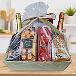 Gift basket Champagne and Nibbles
