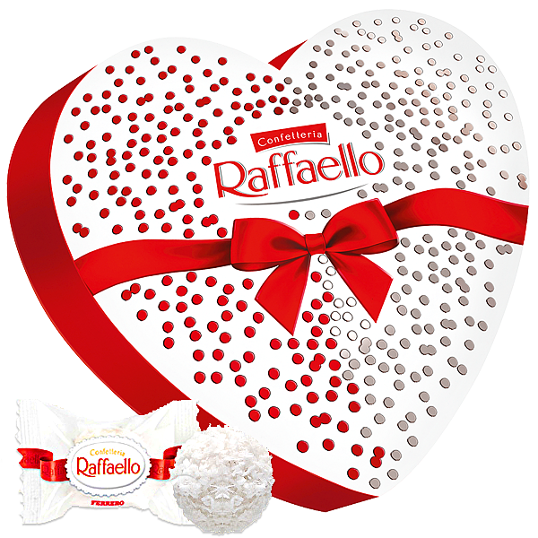 Ferrero Raffaello Geschenkherz