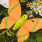Blumenstrauß Sonnengelb mit Vase