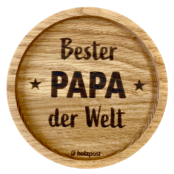 Coaster "Bester Papa der Welt"