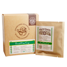 Ground roasted coffee in single filter bag