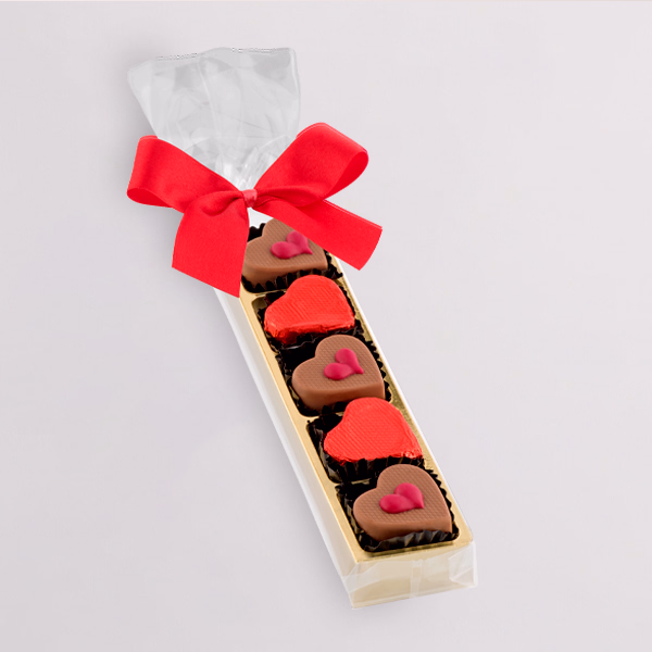 Nougat hearts without alcohol