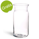 Glasvase Pia