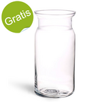 Glasvase Pia