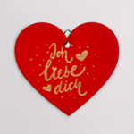 Flower Pin „Ich liebe dich“