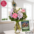 Blumenstrauß Frühlingsfest mit Vase & Kino-Gutschein