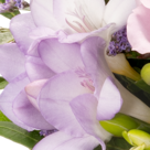 Blumenstrauß Blütenglück mit Buch & Vase