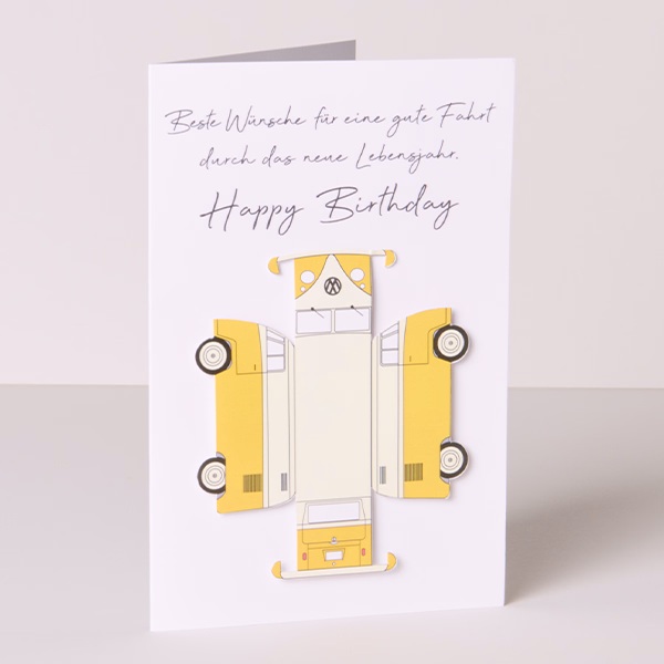 Greeting Card „Gute Fahrt“