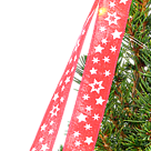 Weihnachtsbaum Weihnachtsgruß mit Lichterkette, mit 2 Ferrero Rocher