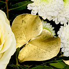 Blumenstrauß Wintersonne mit Vase & 2 Ferrero Rocher