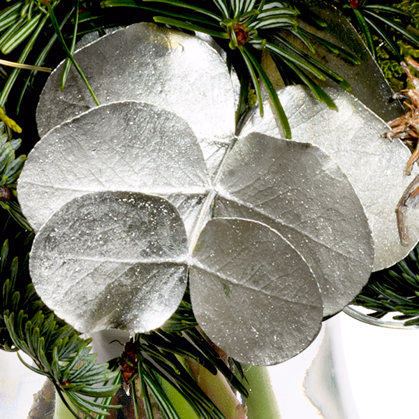Bouquet Winterleuchten with vase & 3 Ferrero Giotto