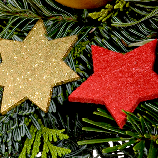 Flower Bouquet Weihnachtsmix with vase