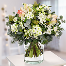 Premium Bouquet Winterliebe with premium vase